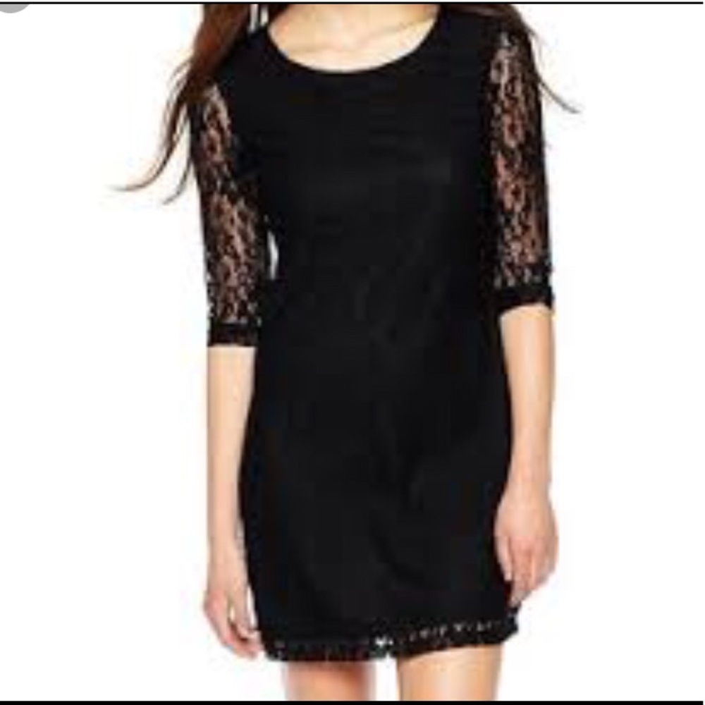 mac+jac Stretch Lace Body Con Dress